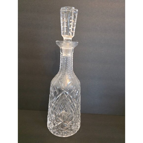 Vintage Waterford Shannon Jubilee Crystal Whiskey Decanter With Stopper - Picture 1 of 10